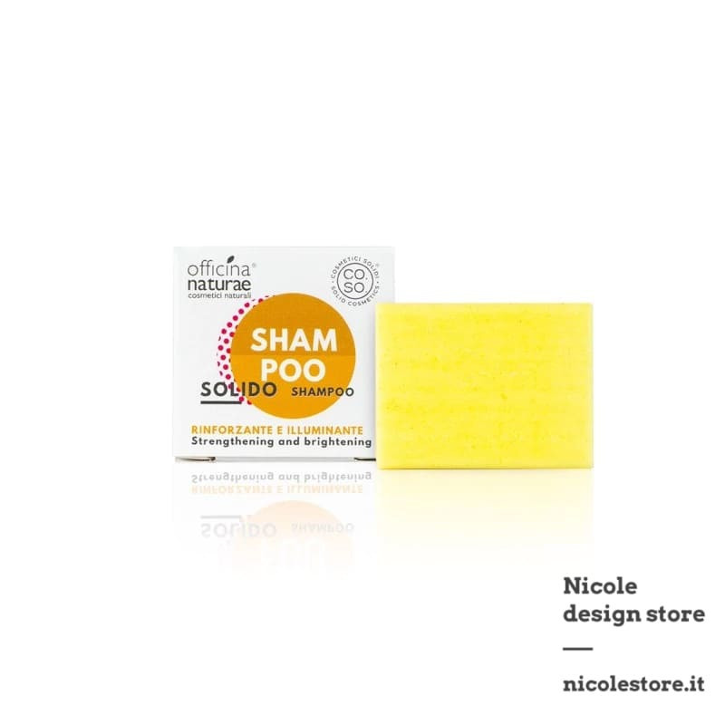 Shampoo solido rinforzante da viaggio Officina Naturae Mini Size