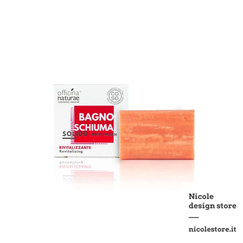 Officina Naturae mini size bagno schiuma solido rivitalizzante CO.SO. 15 g