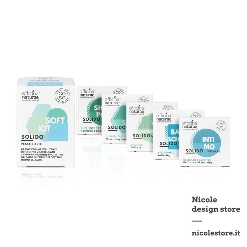 Officina Naturae solid cosmetics soft kit CO.SO. 75 g Officina Naturae solid cosmetics soft kit CO.SO. 75 g