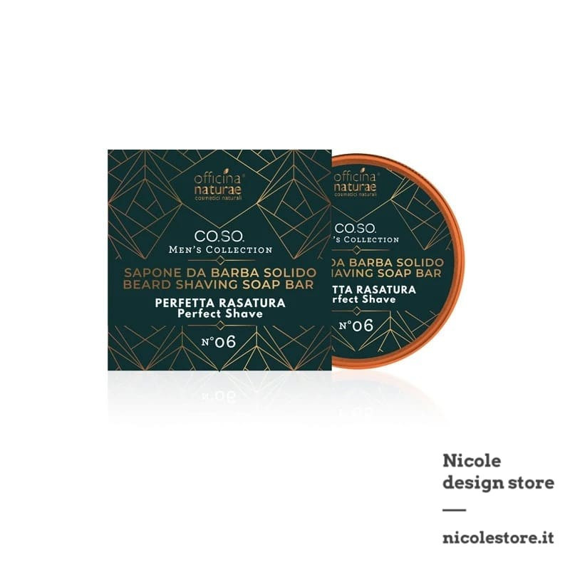 Officina Naturae beard shaving soap bar N°06 50 g Officina Naturae beard shaving soap bar N°06 50 g