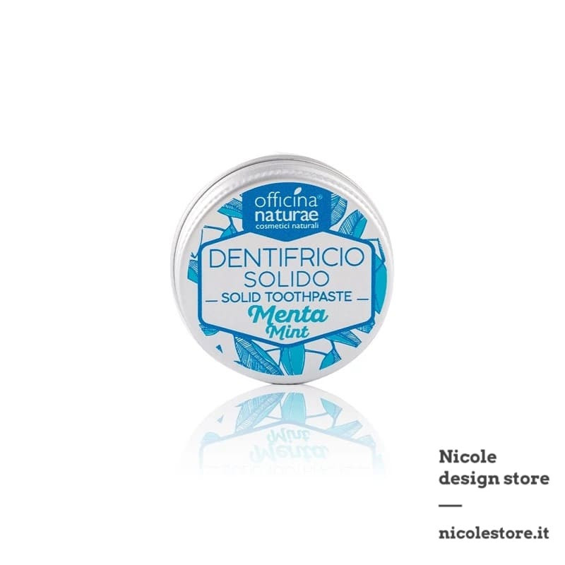 Officina Naturae dentì dentifricio da viaggio in pastiglie Oral Care 21 pz