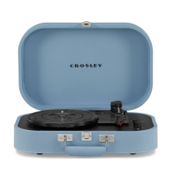 Crosley Discovery Glacier giradischi bluetooth blu lavato