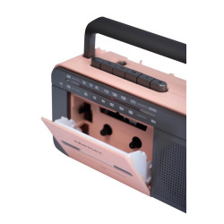 Crosley CT102 Cassette Player rose gold grey