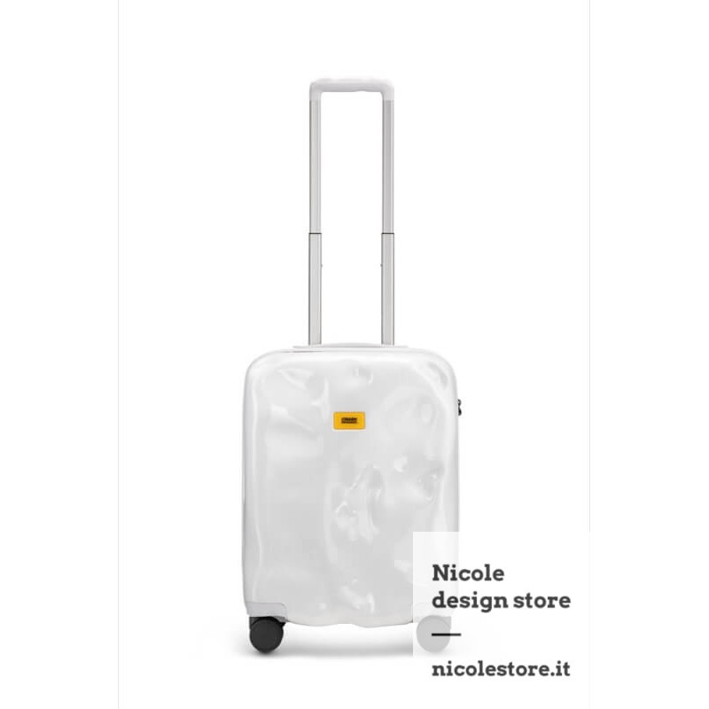 Crash Baggage Icon cabin size lucent white tone on tone Crash Baggage Icon cabin size lucent white tone on tone