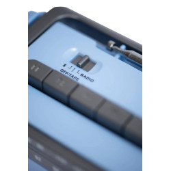 Crosley CT102 Cassette Player blue grey