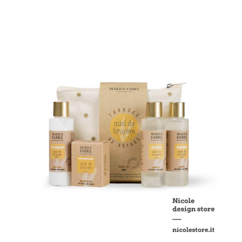 Marius Fabre honey flavored travel set Le Bien-être