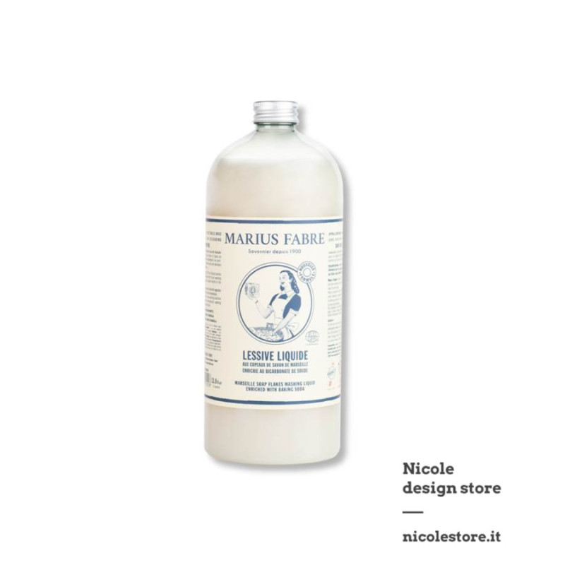 Marius Fabre 1 L Marseille soap flakes and baking soda detergent Marius Fabre 1 L Marseille soap flakes and baking soda detergent