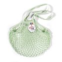 Borsa a rete in cotone con manico a spalla menta elixir Filet Filt 1860