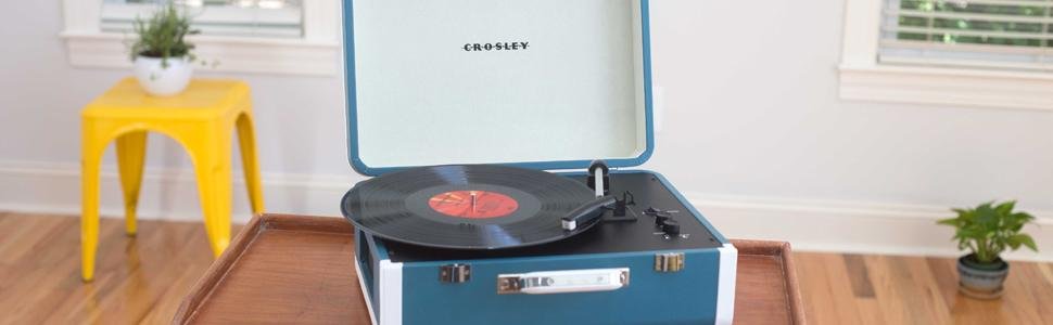 Crosley Portfolio quetzal giradischi a valigetta by crosley - Myho